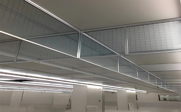 通渭玻璃挡烟垂壁